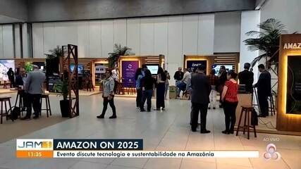 Evento Amazon On 2025 discute tecnologia e sustentabilidade na região