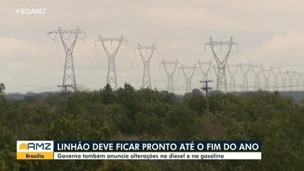 Linhão de energia até Boa Vista deve ficar pronto até o fim do ano Linhão de energia até Boa Vista deve ficar pronto até o fim do ano