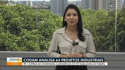 Codam analisa 64 projetos industriais e investimento de R$ 1,3 bilhão