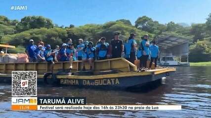 Tarumã Alive: festival será realizado neste sábado (23) na Praia da Lua, em Manaus Tarumã Alive: festival será realizado neste sábado (23) na Praia da Lua, em Manaus