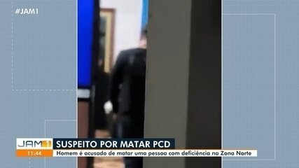 Homem é preso suspeito de matar uma pessoa com deficiência em Manaus Homem é preso suspeito de matar uma pessoa com deficiência em Manaus