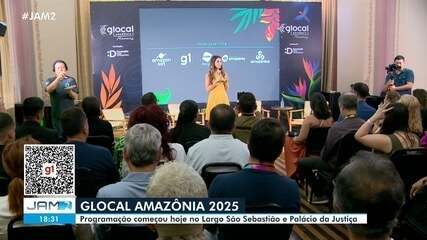Glocal Amazônia 2025 inicia programação no Largo São Sebastião e Palácio da Justiça Glocal Amazônia 2025 inicia programação no Largo São Sebastião e Palácio da Justiça