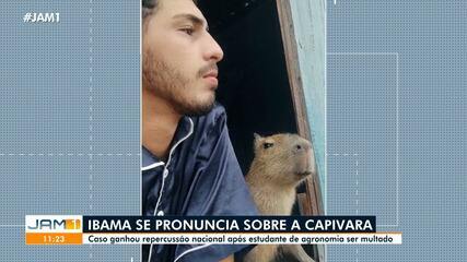 Caso de influenciador do AM e capivara ganha repercussão nacional