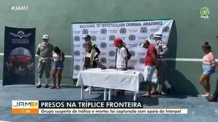 Grupo suspeito de tráfico e mortes é capturado na tríplice fronteira