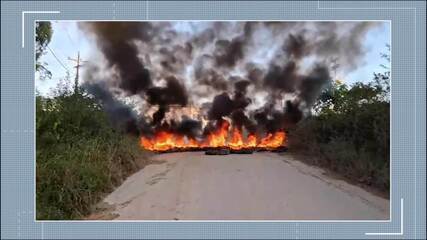 Moradores ateiam fogo em pneus e interditam ramal do brasileirinho Moradores ateiam fogo em pneus e interditam ramal do brasileirinho