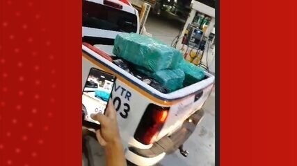 Detran-AM apreende mais de meia tonelada de drogas em ação de fiscalização em Manaus Detran-AM apreende mais de meia tonelada de drogas em ação de fiscalização em Manaus