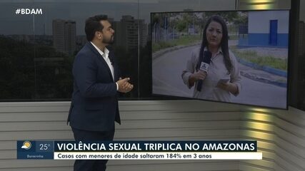 Violência sexual triplica no Amazonas