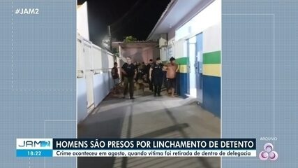 Homens são presos por linchar detento retirado de delegacia em agosto Homens são presos por linchar detento retirado de delegacia em agosto