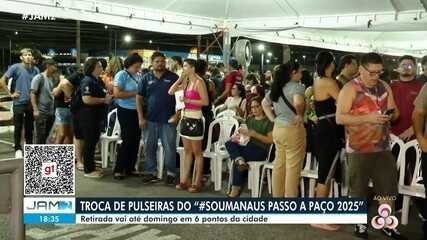 'Sou Manaus 2025' começa troca de pulseiras para shows 'Sou Manaus 2025' começa troca de pulseiras para shows