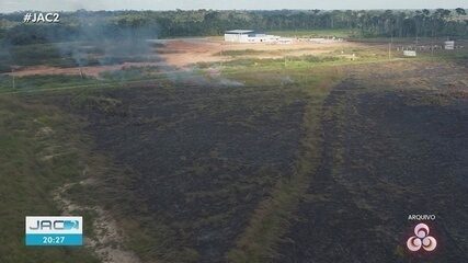 Apesar de redução, números do desmatamento ainda são altos no Acre, diz Inpe Apesar de redução, números do desmatamento ainda são altos no Acre, diz Inpe
