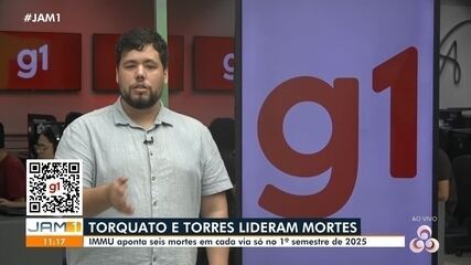 Avenidas Brasil, Cosme Ferreira, Torquato e Torres lideram mortes no trânsito em Manaus Avenidas Brasil, Cosme Ferreira, Torquato e Torres lideram mortes no trânsito em Manaus