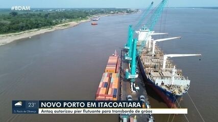 Novo porto em Itacoatiara é autorizado pela Antaq para transbordo de grãos
