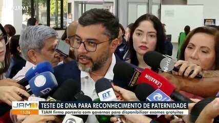 TJAM firma parceria com governos para disponibilizar exames de DNA TJAM firma parceria com governos para disponibilizar exames de DNA