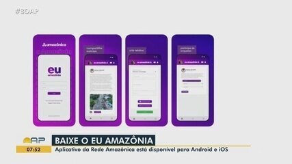 Eu Amazônia: Aplicativo da Rede Amazônica está disponível para Android e IOS Eu Amazônia: Aplicativo da Rede Amazônica está disponível para Android e IOS