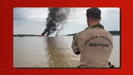 Sobe para 98 o número de dragas destruídas em operação da PF contra garimpo ilegal no Amaz