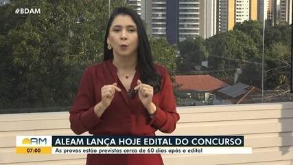 Assembleia Legislativa do Amazonas lança hoje edital do concurso público