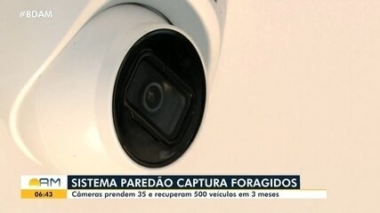 Sistema paredão captura foragidos no Amazonas