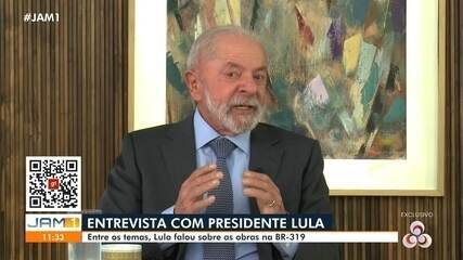 Lula diz que BR-319 será reconstruída com responsabilidade para preservar floresta Lula diz que BR-319 será reconstruída com responsabilidade para preservar floresta