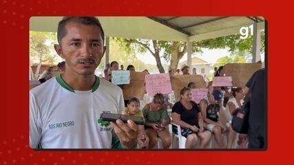 Comunidade cobra justiça por morte de ribeirinhos em acidente entre lancha e moto aquática Comunidade cobra justiça por morte de ribeirinhos em acidente entre lancha e moto aquática