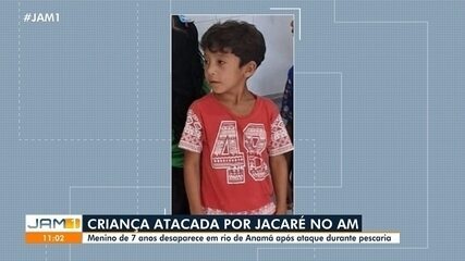 Criança desaparece em Anamã com suspeita de ataque de jacaré