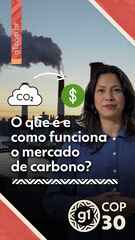 COP30 - O que é e como funciona o mercado de carbono? COP30 - O que é e como funciona o mercado de carbono?