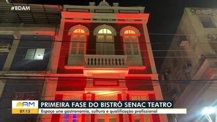 Senac AM inaugura primeira fase do Bistrô que reúne gastronomia, cultura e qualificação