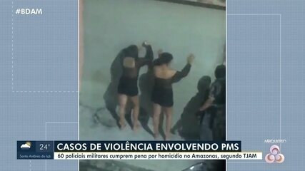 Casos de violência envolvendo PMs: 60 policiais militares cumprem pena por homicídio no AM