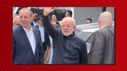 Lula chega ao Centro de Cooperação de Polícia Internacional da Amazônia em Manaus
