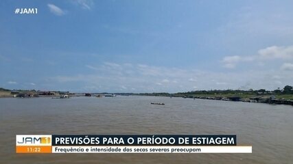 Pesquisadores já realizam previsões da seca no Amazonas em 2025 Pesquisadores já realizam previsões da seca no Amazonas em 2025