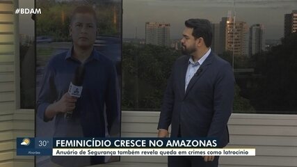 AM registra aumento de 26% nos casos de feminicídio entre 2023 e 2024 AM registra aumento de 26% nos casos de feminicídio entre 2023 e 2024