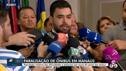 Justiça determina fim da paralisação de motoristas e cobradores de ônibus em Manaus