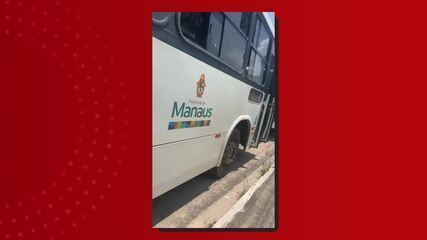Motoristas do transporte coletivo fazem paralisação parcial em Manaus Motoristas do transporte coletivo fazem paralisação parcial em Manaus