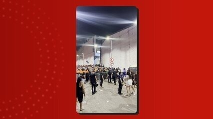 Tumulto registrado na entrada do palco principal do Sou Manaus 2025