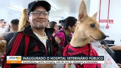 Hospital público veterinário é inaugurado em Manaus