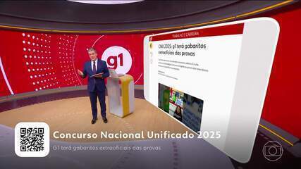 CNU 2025: g1 faz cobertura ao vivo e terá gabaritos extraoficiais das provas CNU 2025: g1 faz cobertura ao vivo e terá gabaritos extraoficiais das provas