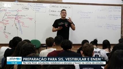 Estudantes intensificam estudos na reta final para SIS, vestibular e Enem