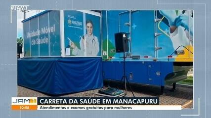 Em Manacapuru carreta da saúde oferta exames gratuitos para mulheres Em Manacapuru carreta da saúde oferta exames gratuitos para mulheres
