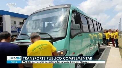 Novo modelo de transporte público complementar é lançado em Manaus Novo modelo de transporte público complementar é lançado em Manaus