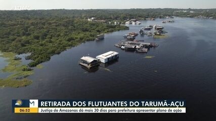 Justiça dá 30 dias para Prefeitura apresentar plano de retirada de flutuantes no Tarumã