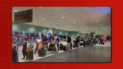 Neblina em Manaus desvia voos e provoca filas no aeroporto Neblina em Manaus desvia voos e provoca filas no aeroporto