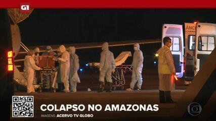 G1 em 1 Minuto: Número de pacientes transferidos do AM para outros estados chega a 432 G1 em 1 Minuto: Número de pacientes transferidos do AM para outros estados chega a 432