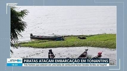 Piratas atacam embarcação em Tonantins, no interior do Amazonas