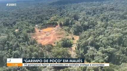 'Garimpo de Poço' em Maués explorava trabalhadores em condição análoga à escravidão 'Garimpo de Poço' em Maués explorava trabalhadores em condição análoga à escravidão