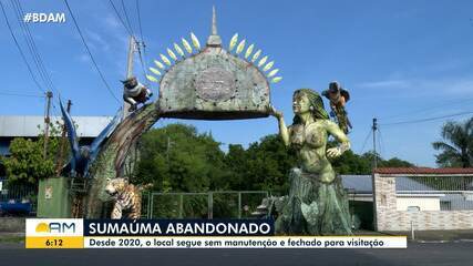 Moradores denunciam abandono do Parque Estadual Sumaúma, em Manaus Moradores denunciam abandono do Parque Estadual Sumaúma, em Manaus