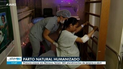 Procura por parto humanizado cresce em Manaus; foram 385 atendimentos de janeiro a abril Procura por parto humanizado cresce em Manaus; foram 385 atendimentos de janeiro a abril