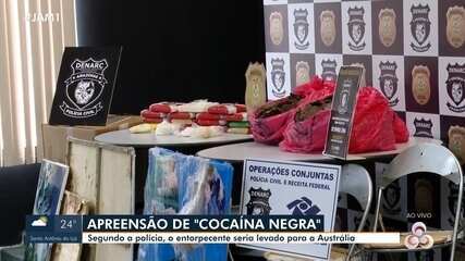 No Amazonas, Polícia apreende 'cocaína negra' No Amazonas, Polícia apreende 'cocaína negra'