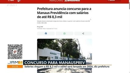Prefeitura anuncia concurso para a Manaus Previdência Prefeitura anuncia concurso para a Manaus Previdência