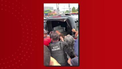 Preso por morte de motorista por aplicativo em Manaus é agredido ao deixar delegacia