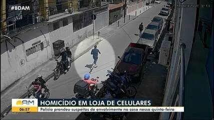 Homicídio em loja de celulares em Manaus: polícia prende suspeito de envolvimento Homicídio em loja de celulares em Manaus: polícia prende suspeito de envolvimento