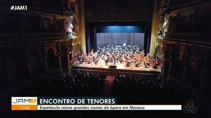 Encontro de tenores reúne grandes nomes da ópera em Manaus